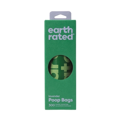 EARTH RATED POEPZAKJES LAVENDEL GERECYCLED