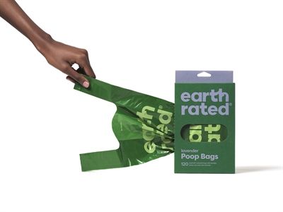 EARTH RATED POEPZAKJES MET HANDVATEN LAVENDEL GERECYCLED