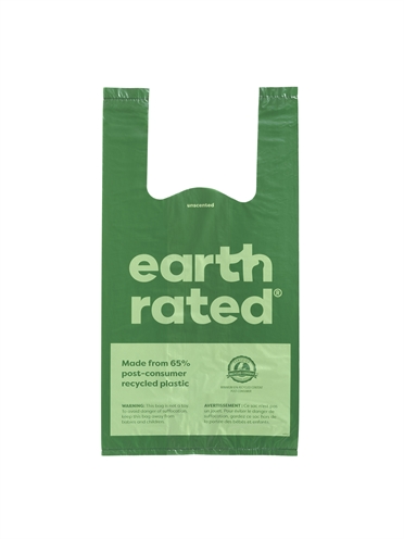EARTH RATED POEPZAKJES MET HANDVATEN GEURLOOS GERECYCLED