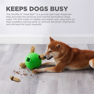 NINA OTTOSSON DOG SNUFFLE N' TREAT BAL GROEN