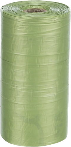 TRIXIE Hondenpoepzakjes BE ECO 80% gerecycled - Groen - 4x20 st
