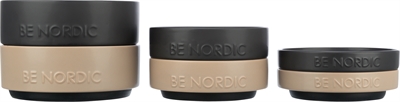 TRIXIE BE NORDIC VOERBAK KAT KERAMIEK / RUBBER TAUPE
