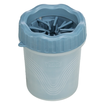 TRIXIE POOTREINIGER VOOR DE HOND SILICONE / PP BLAUW