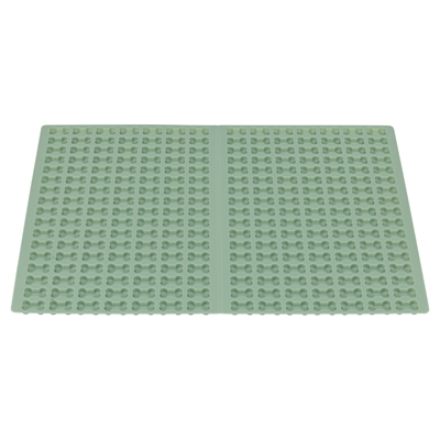 TRIXIE Bakmat voor honden Met botjes Silicone Multifunctioneel (bak/vries/likmat) | Temperatuur -40–230°C - Vaatwasserbestendig - 38x28 cm