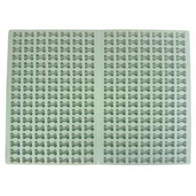 TRIXIE Bakmat voor honden Met botjes Silicone Multifunctioneel (bak/vries/likmat) | Temperatuur -40–230°C - Vaatwasserbestendig - 38x28 cm