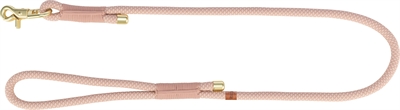 TRIXIE SOFT ROPE HONDENRIEM ROZE / LICHT ROZE