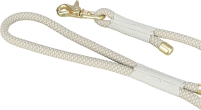 TRIXIE SOFT ROPE HONDENRIEM GRIJS / LICHTGRIJS