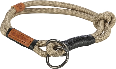 TRIXIE BE NORDIC HALSBAND HOND HALF-SLIP ZAND / ZWART