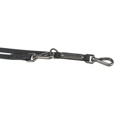 TRIXIE CITYSTYLE HONDENRIEM VERSTELBAAR PVC ZWART