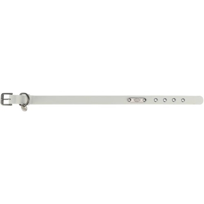 TRIXIE CITYSTYLE HALSBAND HOND PVC LICHTGRIJS