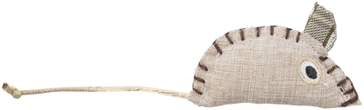 TRIXIE KATTENSPEELGOED MUIS PLUCHE STOF MET CATNIP