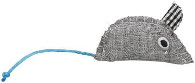 TRIXIE KATTENSPEELGOED MUIS PLUCHE STOF MET CATNIP