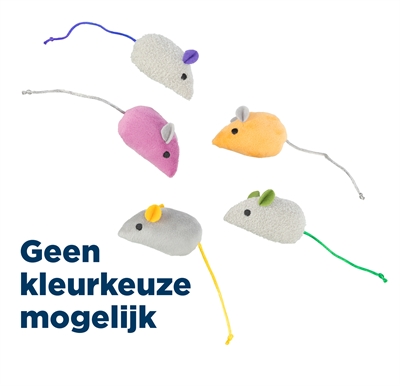 Trixie Kattenspeelgoed Muis Pluche Met Catnip
