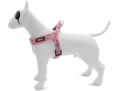 MORSO MINI HONDENTUIG VERSTELBAAR GERECYCLED SWEET TWEET ROZE