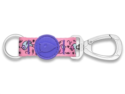 MORSO KEY CORD SLEUTELHANGER GERECYCLED SWEET TWEET ROZE