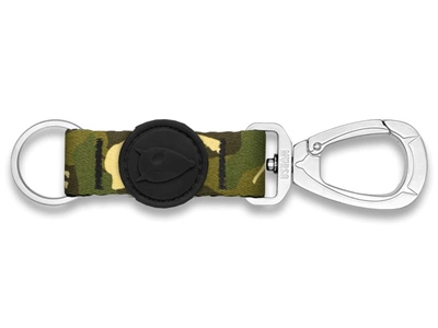 MORSO KEY CORD SLEUTELHANGER GERECYCLED FULL METAL DOG BRUIN