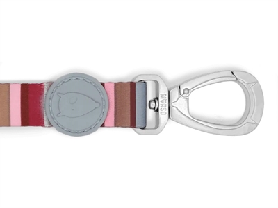 MORSO HONDENRIEM GERECYCLED SKYLINE ROOD / ROZE