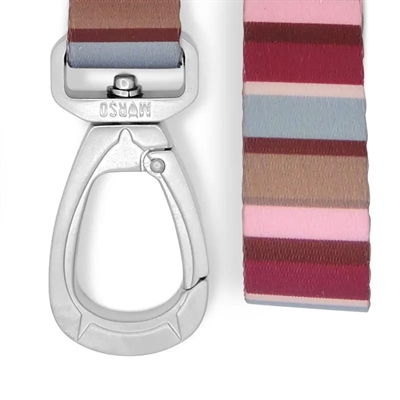 MORSO HONDENRIEM GERECYCLED SKYLINE ROOD / ROZE