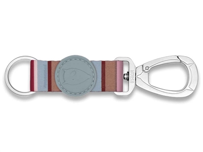 MORSO KEY CORD SLEUTELHANGER GERECYCLED SKYLINE ROOD / ROZE