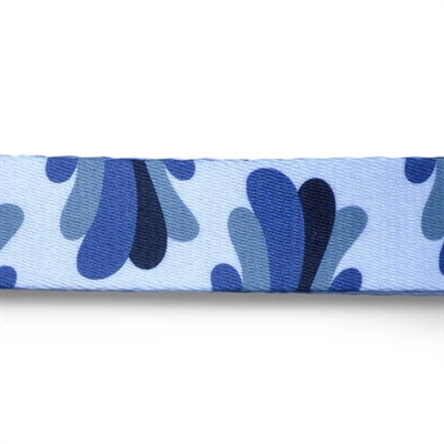 MORSO HONDENRIEM GERECYCLED SPLASH BLAUW