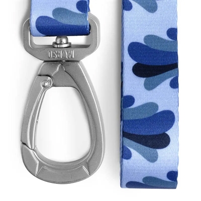 MORSO HONDENRIEM GERECYCLED SPLASH BLAUW