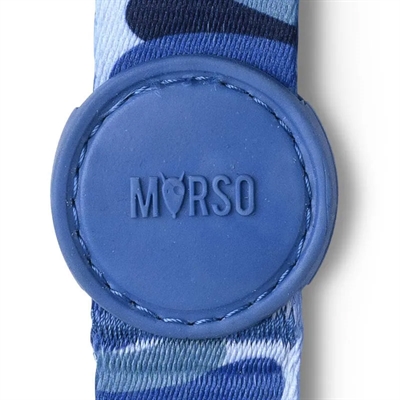 MORSO HONDENRIEM GERECYCLED SPLASH BLAUW