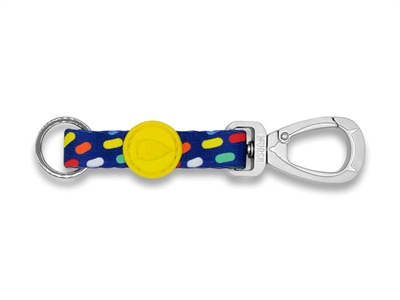 MORSO KEY CORD PORTE-CLÉS RECYCLÉ COLOR INVADERS VIOLET