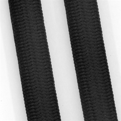 MORSO HONDENRIEM SOFT ROPE GERECYCLED BLACK ZWART