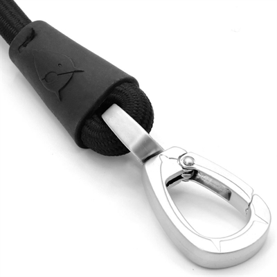 MORSO HONDENRIEM SOFT ROPE GERECYCLED BLACK ZWART