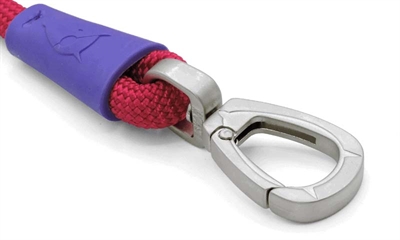 MORSO HONDENRIEM REGULAR ROPE GERECYCLED RED VELVET ROOD