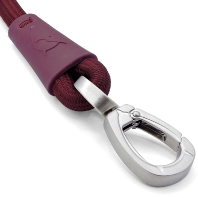 MORSO HONDENRIEM SOFT ROPE GERECYCLED PLUM PAARS