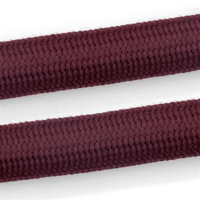 MORSO HALF SLIP HALSBAND HOND SOFT ROPE GERECYCLED PLUM PAARS