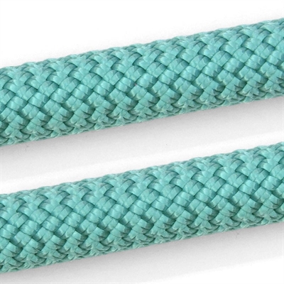 MORSO HALF SLIP HALSBAND HOND REGULAR ROPE GERECYCLED AQUAMARINE BLAUW