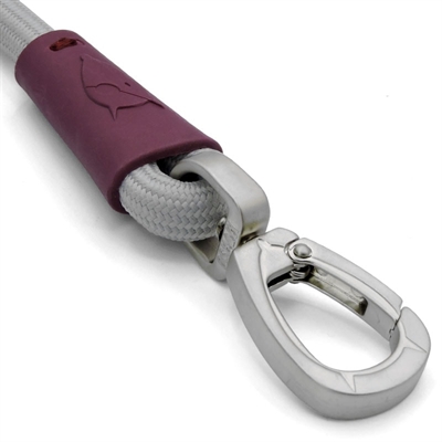 MORSO HONDENRIEM SOFT ROPE GERECYCLED GREY GRIJS