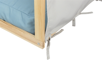 TRIXIE HONDENMAND TENT LIAS HOUT ZAND / BLAUW