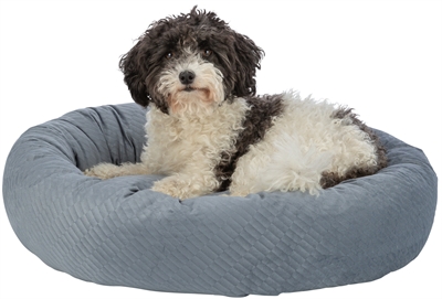 TRIXIE HONDENMAND ALENA ROND BLAUW / GRIJS