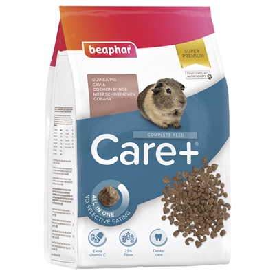 BEAPHAR Voer CARE+ Cavia Superpremium All-in-One Dental Function & Omega-3/6 - 1,5 kg