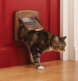 PetSafe kattenluik Staywell® Deluxe Magnetisch bruin – kattenaccessoire