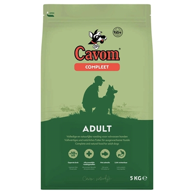 CAVOM Hondenbrokken Compleet | Licht verteerbaar | Aminozuren in balans | Optimale omega 3/6 - 5 kg