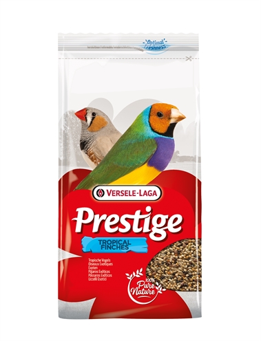 VERSELE-LAGA Vogelvoer PRESTIGE TROPISCHE VOGEL Hoogwaardige complete diervoeding, rijk aan panis & millet - 1 kg