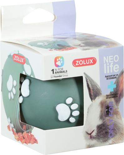 ZOLUX NEOLIFE SNACKBAL KONIJN GROEN