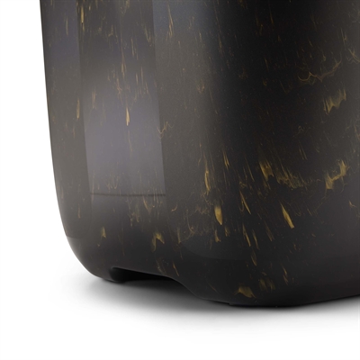 SAVIC KATTENBAK HOP IN MARBLE ZWART / GOUD