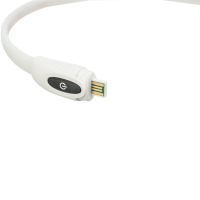 TRIXIE LICHTGEVENDE HALSBAND HOND USB SILICONEN OPLAADBAAR MEERKLEURIG