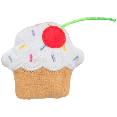 TRIXIE IJSJE OF CUPCAKE PLUCHE MET CATNIP ASSORTI
