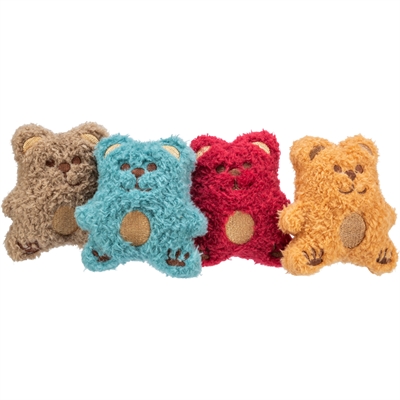TRIXIE BEER PLUCHE MET CATNIP ASSORTI