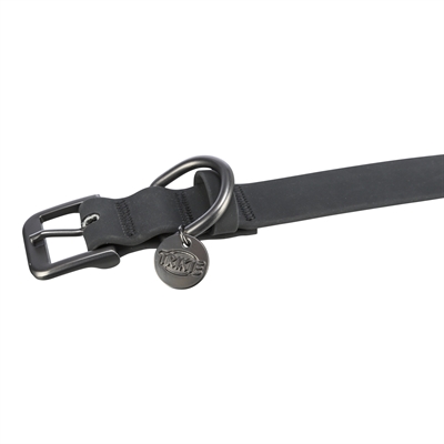 TRIXIE HALSBAND HOND CITYSTYLE PVC ZWART