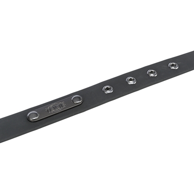 TRIXIE HALSBAND HOND CITYSTYLE PVC ZWART