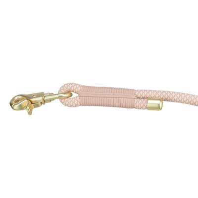 TRIXIE HONDENRIEM SOFT ROPE VERSTELBAAR ROZE / LICHTROZE