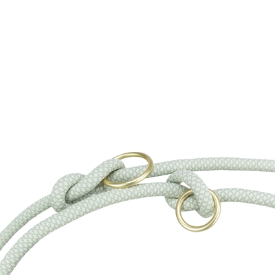TRIXIE HONDENRIEM SOFT ROPE VERSTELBAAR SALIE / MINTGROEN
