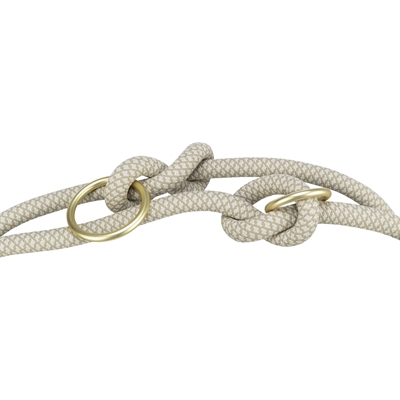 TRIXIE HONDENRIEM SOFT ROPE VERSTELBAAR GRIJS / LICHTGRIJS